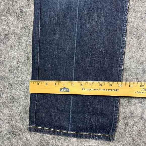 Levi's 559 Relaxed Jeans Straight Leg Men's 38x34 Dark Blue Jeans Denim - Picture 8 of 10